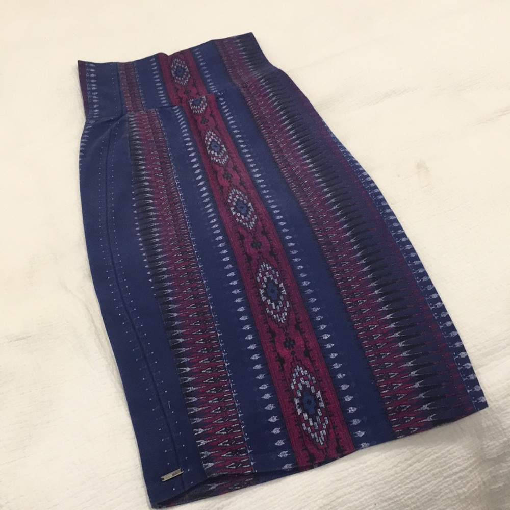 Tribal pencil skirt